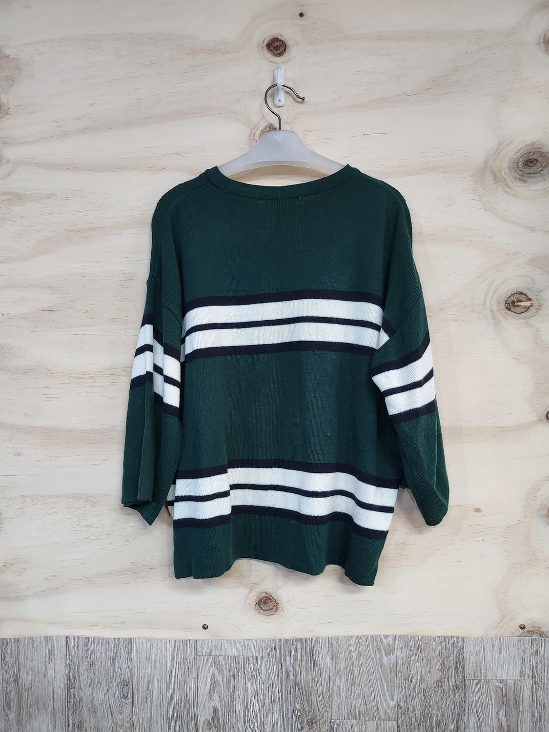 1079) 플라스틱아일랜드 8부 니트 상품이미지2