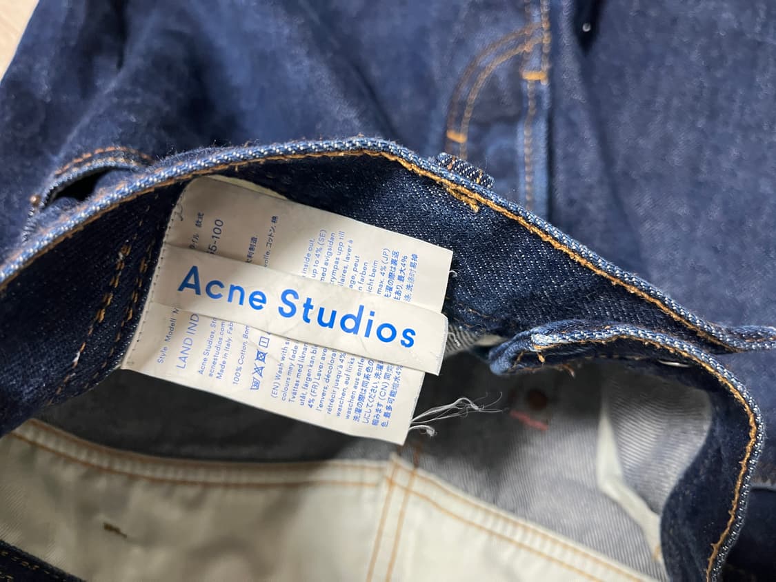 아크네스튜디오 블라콘스트 인디고 데님  상품이미지4