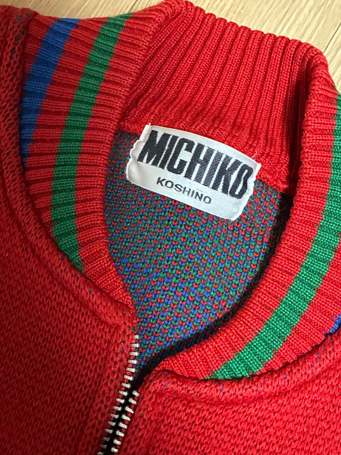 니트집업 상품이미지2