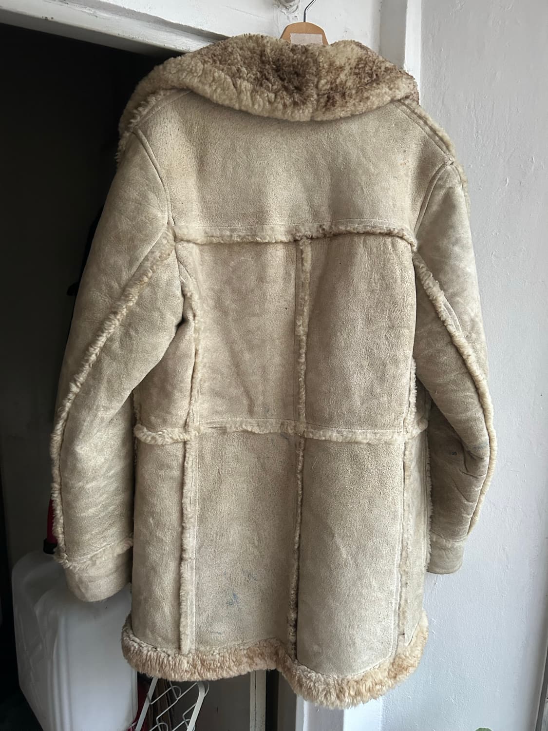 70-80‘s 무스탕코트 상품이미지5