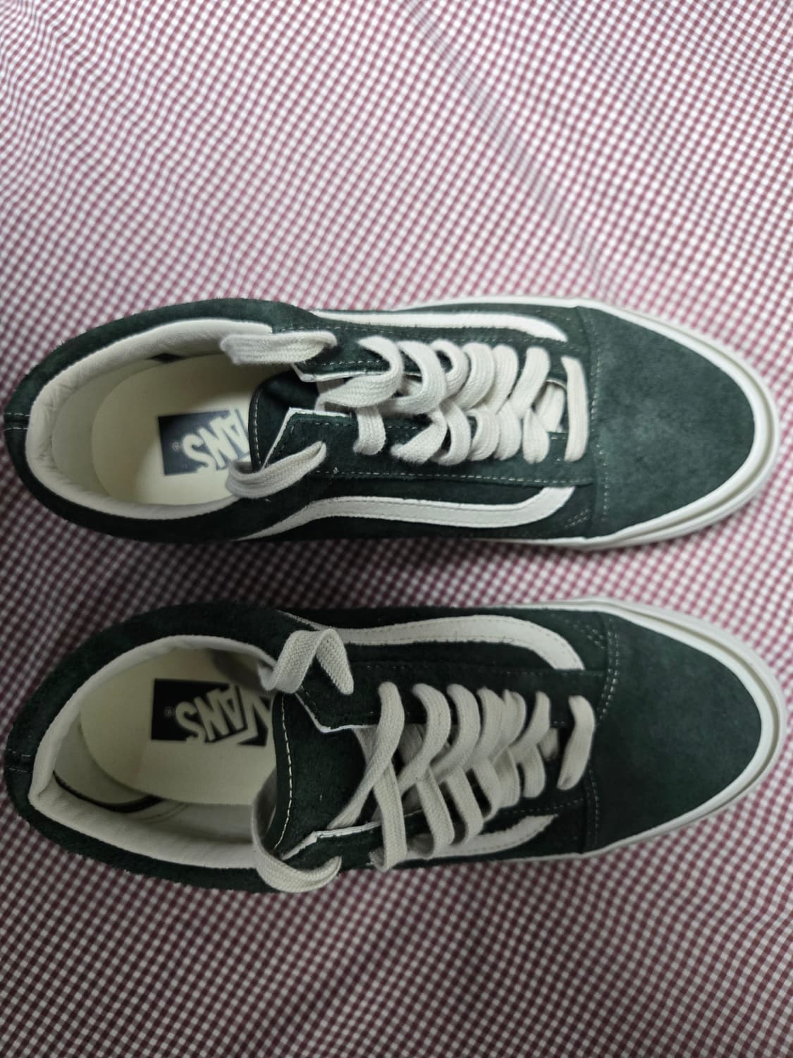 반스 LX OLD SKOOL SHAG SUEDE KELP 상품이미지2