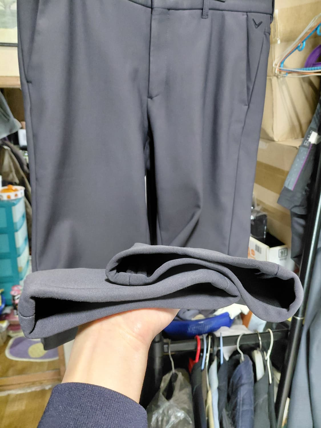 [캘러웨이]기모 골프바지(허리둘레88센티)34~35사이즈 상품이미지10