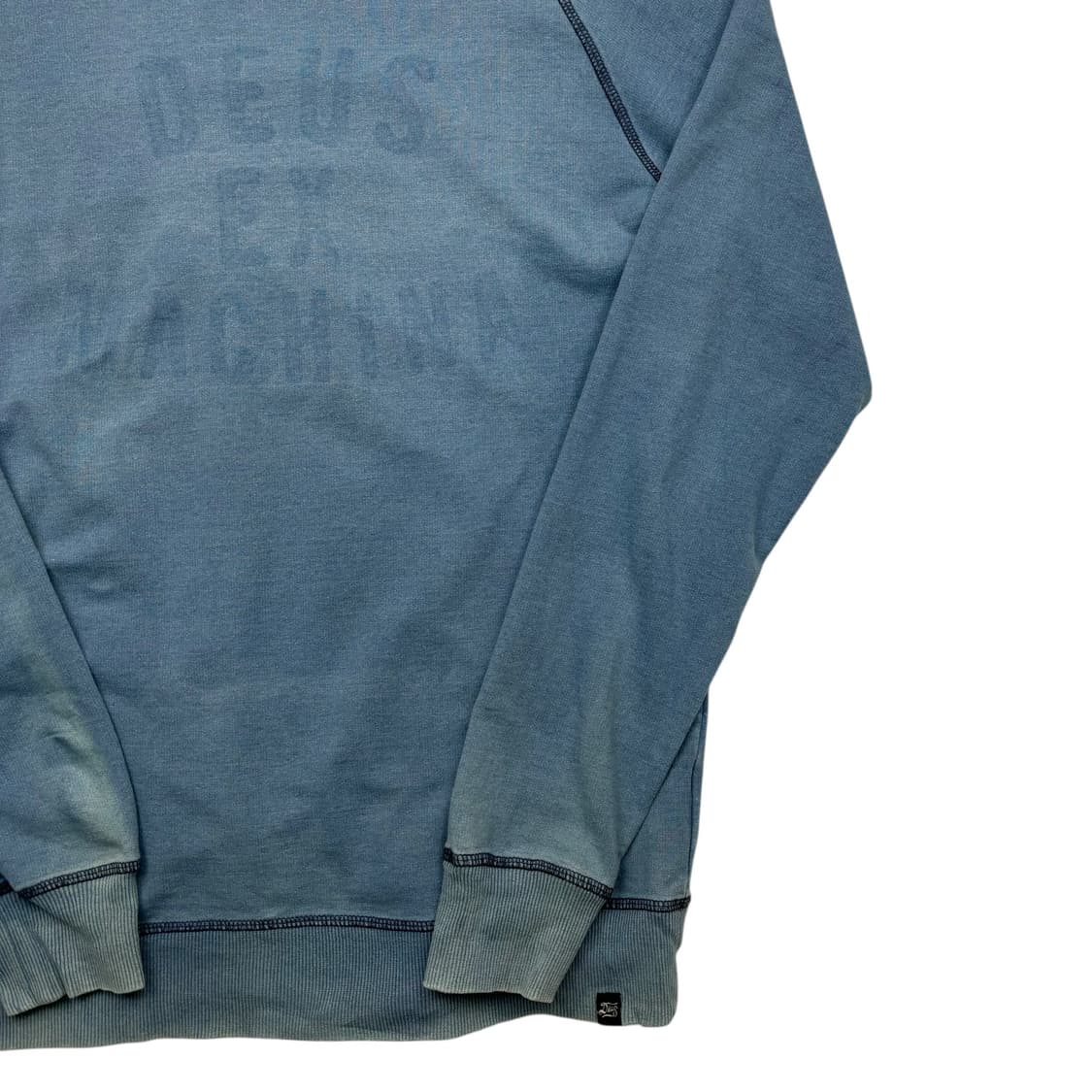 데우스 엑스 마키나 인디고 크루 스웻셔츠 M 상품이미지3