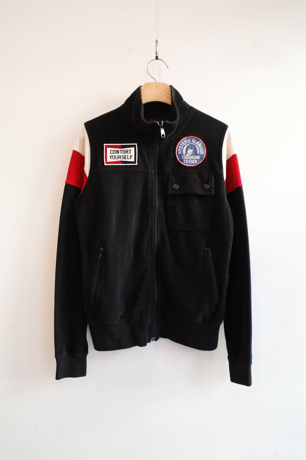 HYSTERIC GLAMOUR 히스테릭 글래머 패치집업 상품이미지1