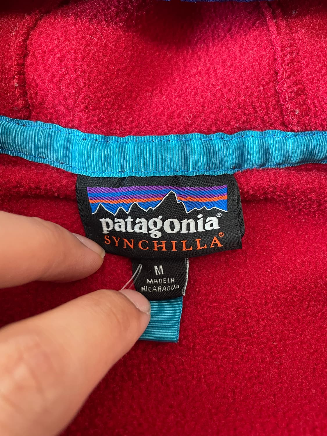Patagonia synchilla 파타고니아 빈티지 신칠라 후드 상품이미지3