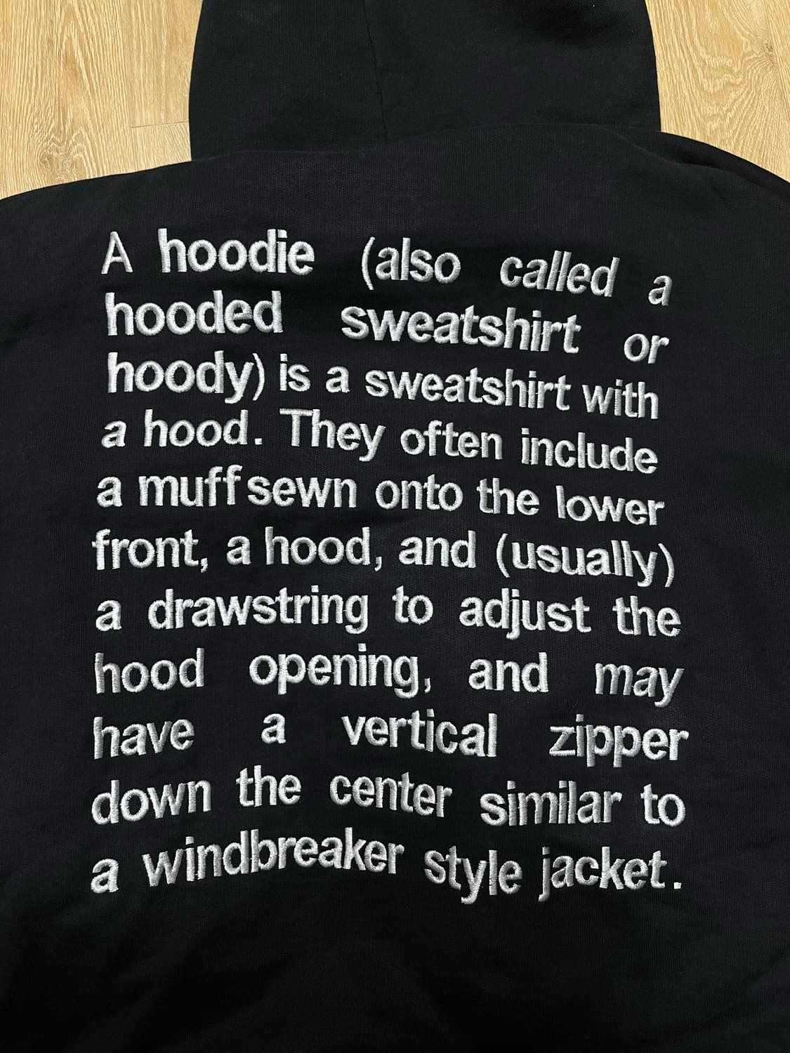 [L] 16ss 베트멍레터링 후드 OG 상품이미지2