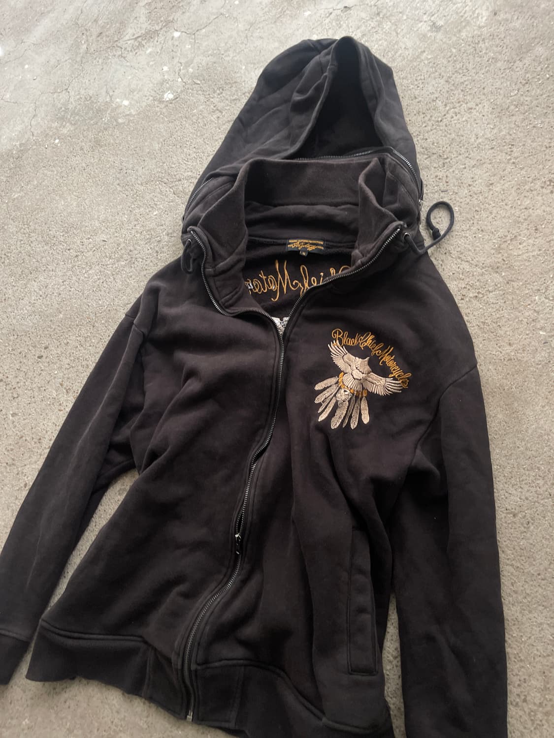  oversize hood zip up jacket 상품이미지2
