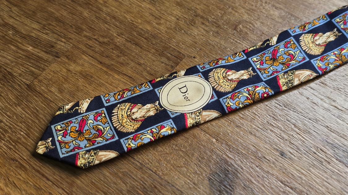 디올 빈티지 넥타이  상품이미지3