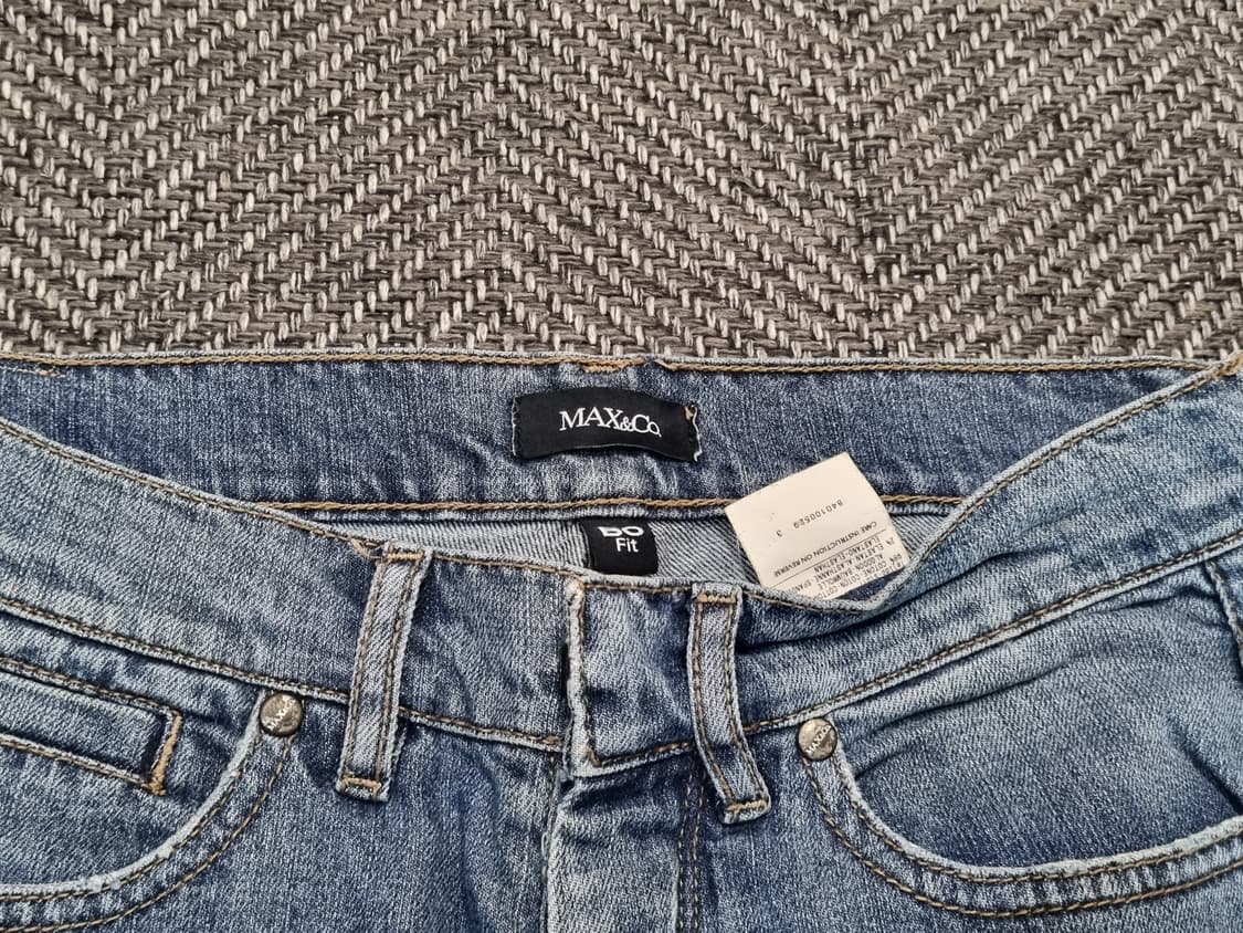 MAX&Co. — Blue Fit 미디엄 워싱 데님 상품이미지2