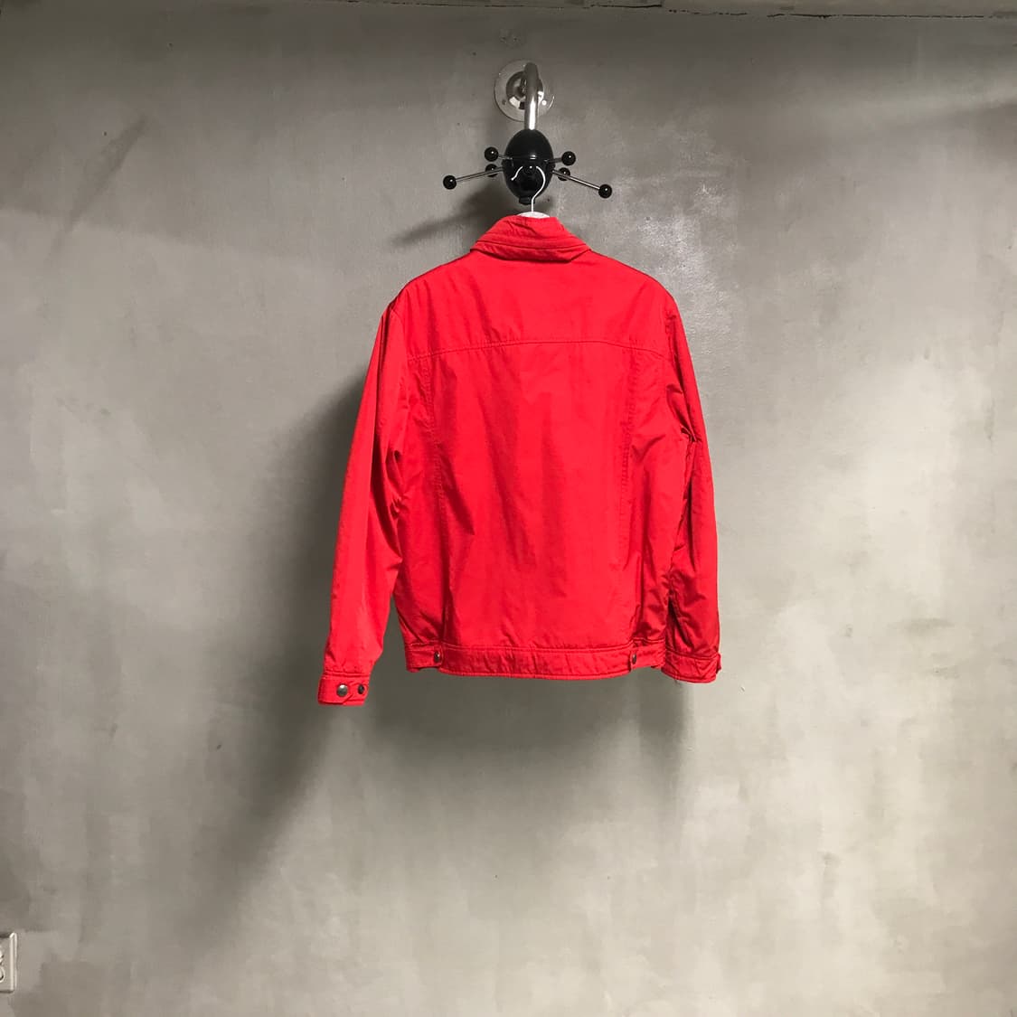 폴로 랄프로렌 기모 페리 자켓 레드 M 상품이미지6