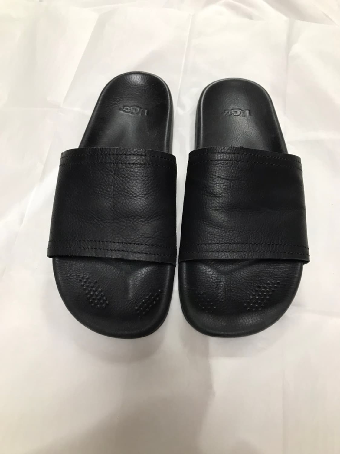 어그 UGG 자비에 럭스 슬라이드 샌들 가죽 슬리퍼 상품이미지2