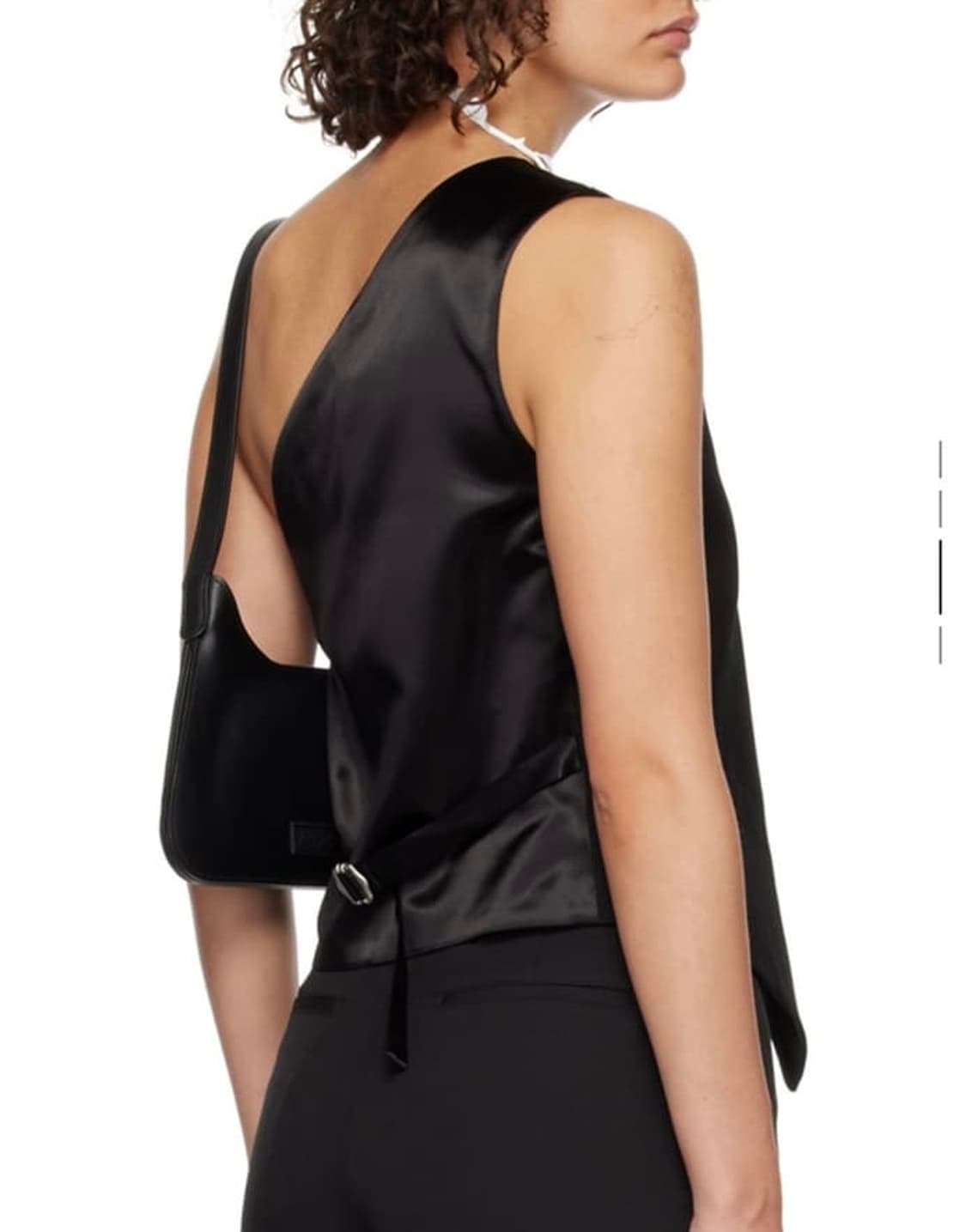 Acne studios 비대칭 웨이스트 베스트 상품이미지3