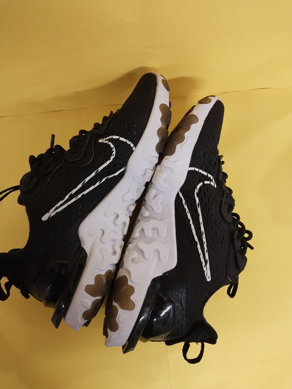 남성 나이키 리액트 비건 블랙화이트 운동화 (255) 상품이미지7