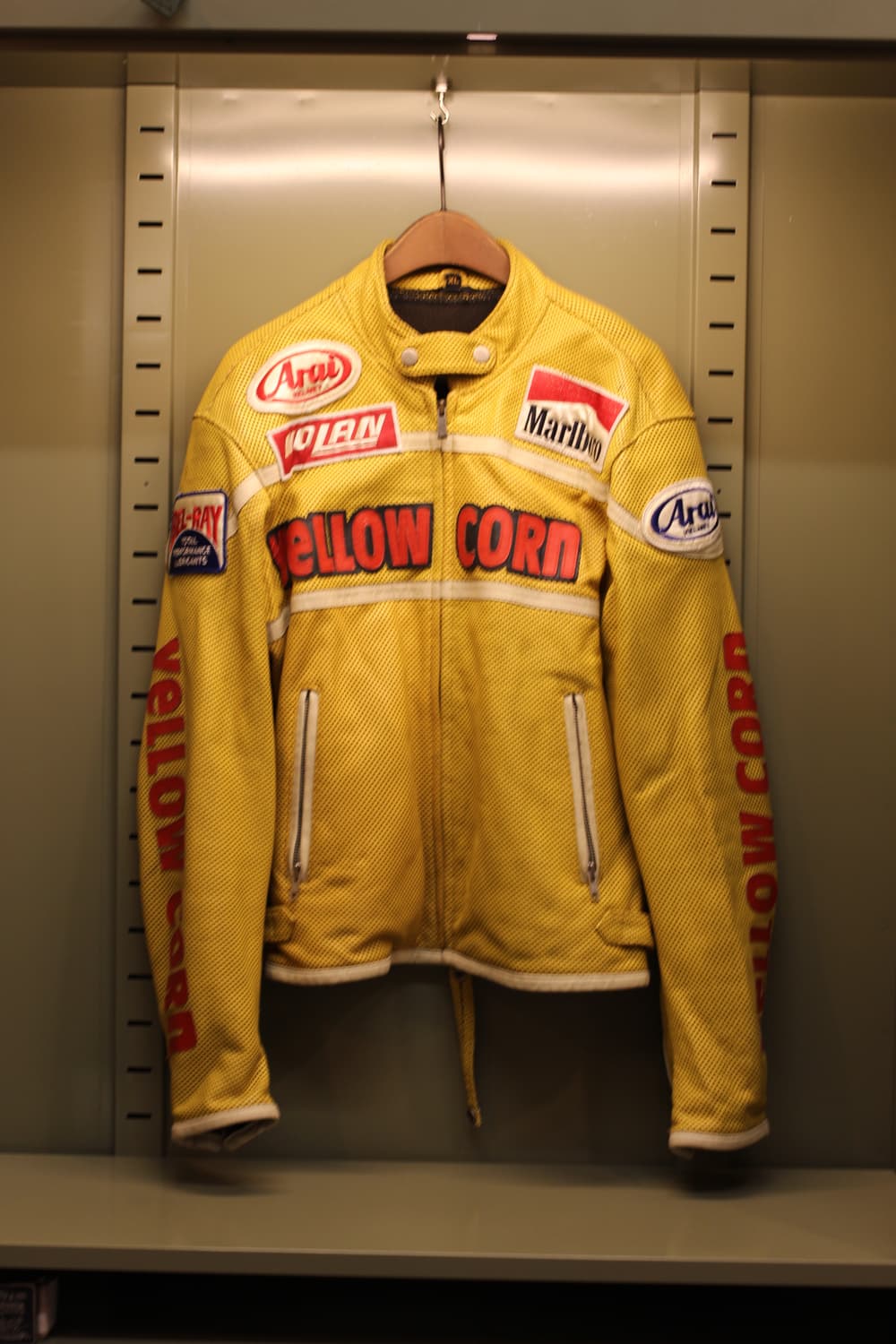 90s Yellow Corn racing jacket 상품이미지3