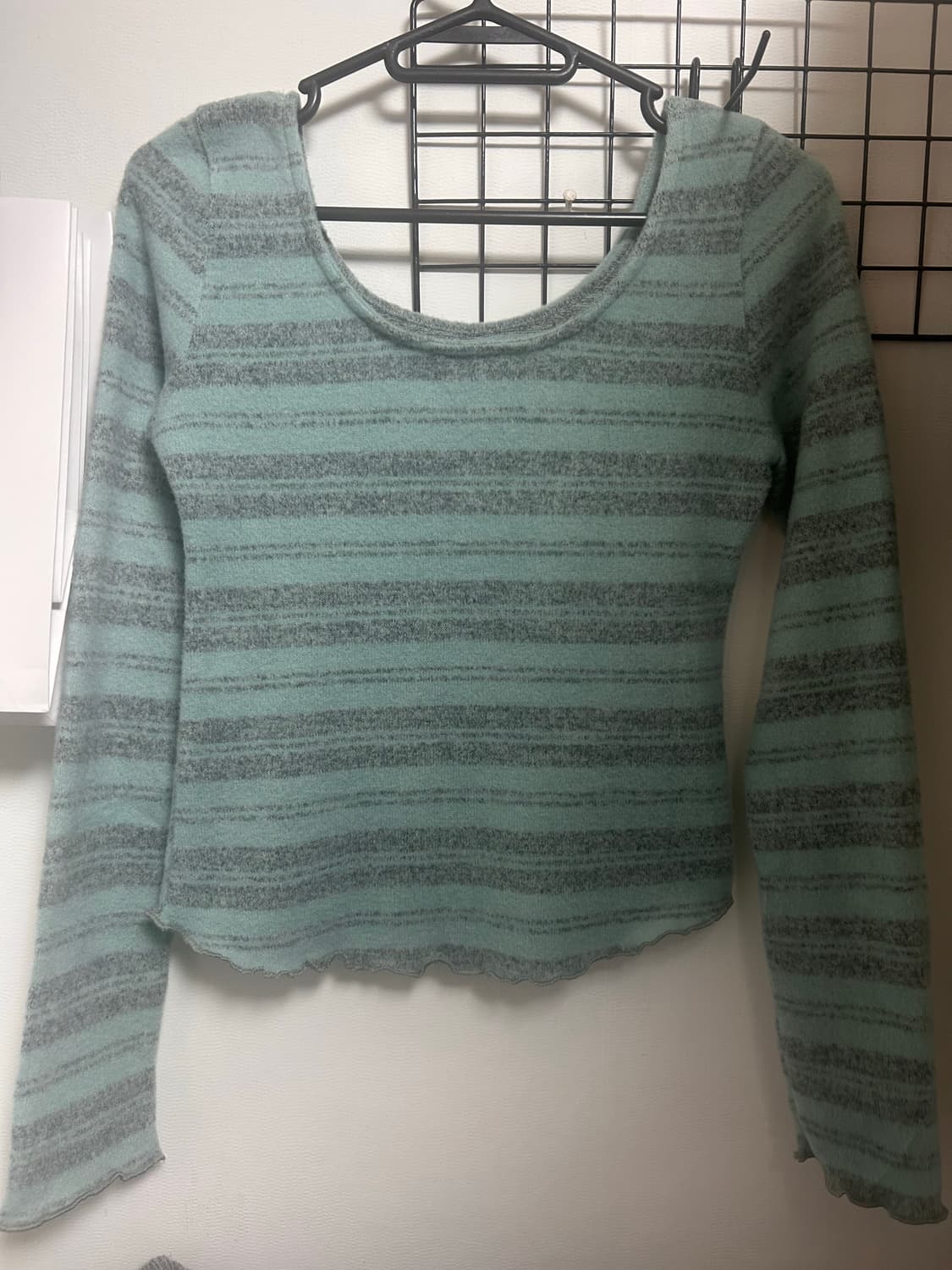 민트 롱슬리브 티셔츠 상품이미지1