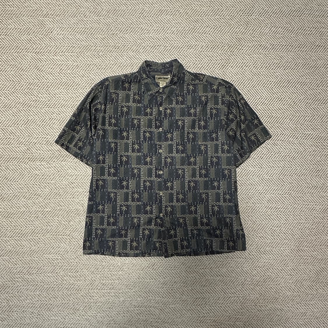 VINTAGE usa made hawaiian shirt 상품이미지1