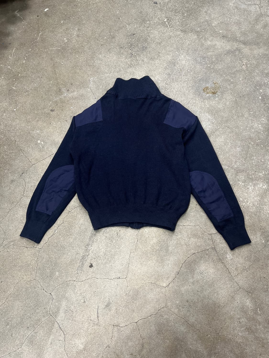 베를린 코만도 울 니트 집업 상품이미지3