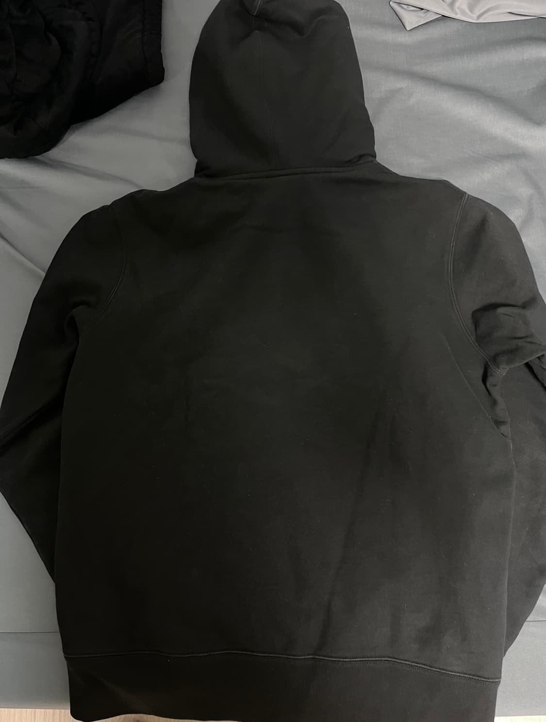 XL 슈프림 스몰 박스로고 후드집업 블랙 상품이미지5