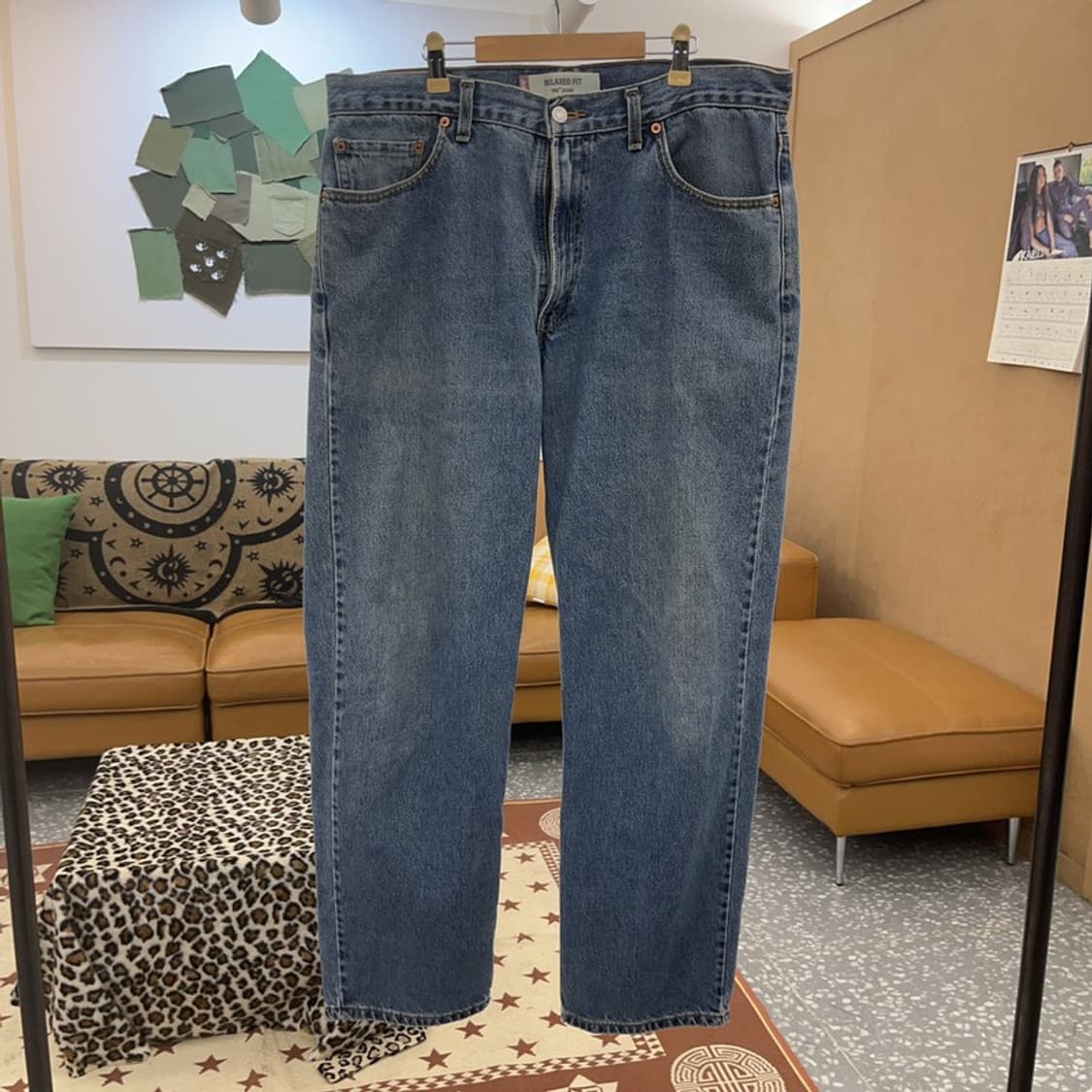 리바이스 550 빈티지 90's 와이드 데님팬츠 36인치 C09070 상품이미지3