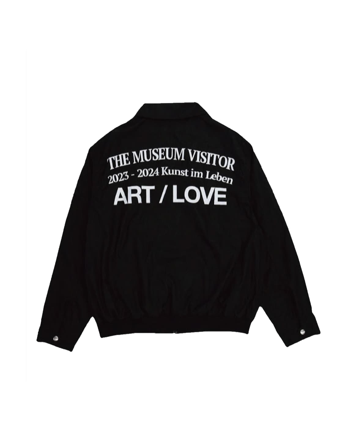Love curved zipper windbreaker black 2XL 상품이미지2