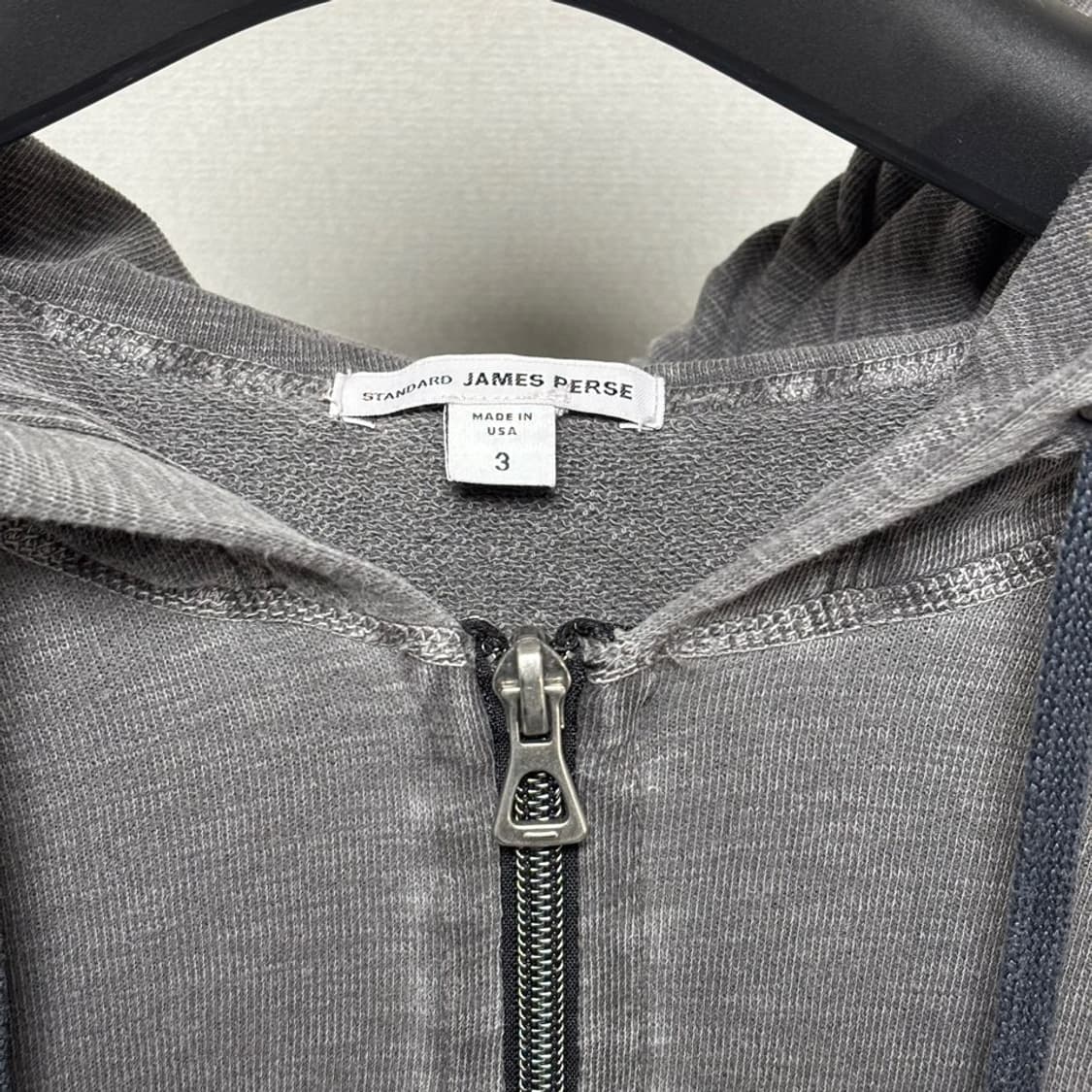 3) 제임스펄스 james perse 프렌치 테리 다잉 후드 집업 상품이미지2