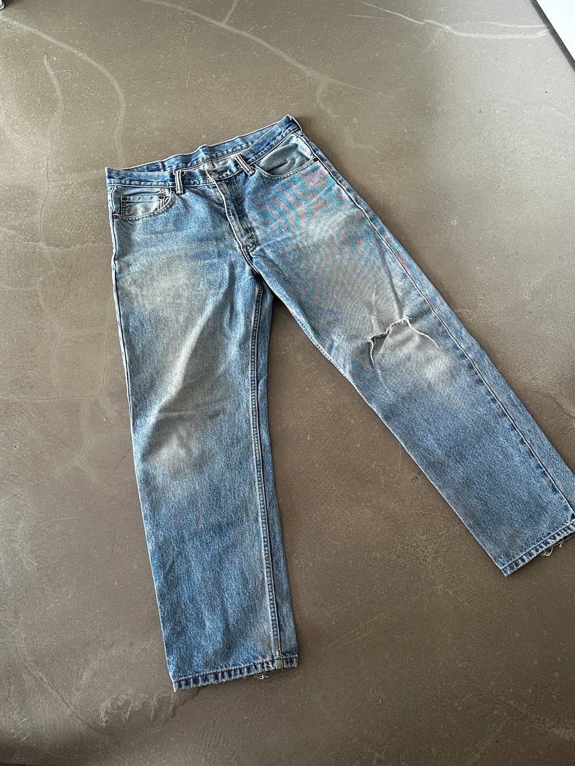 Levi’s 리바이스 550 Light Wash Denim 상품이미지4