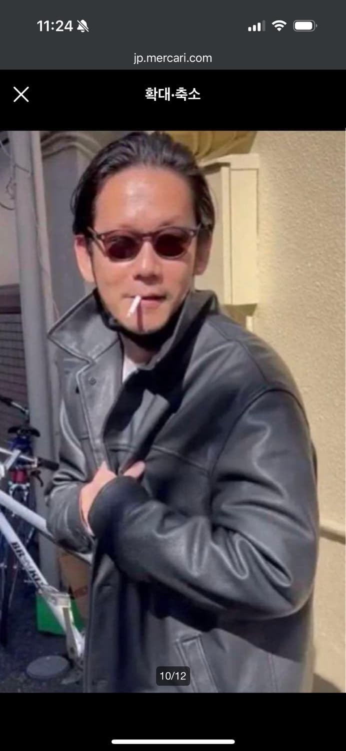 00s 갭 레더 카 코트 S 상품이미지7