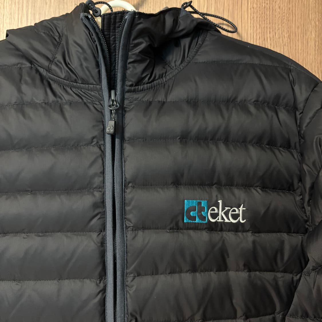 테켓 플랜 라이트웨이트 다운 자켓 블랙M 상품이미지3