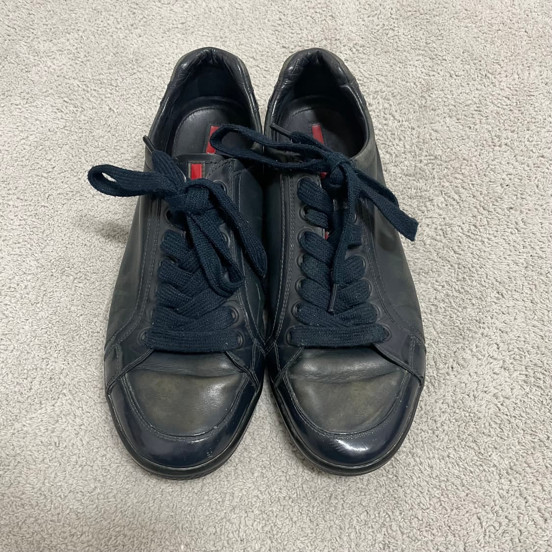 270) 프라다 스포츠 레더 트레이너 스니커즈 신발 상품이미지4