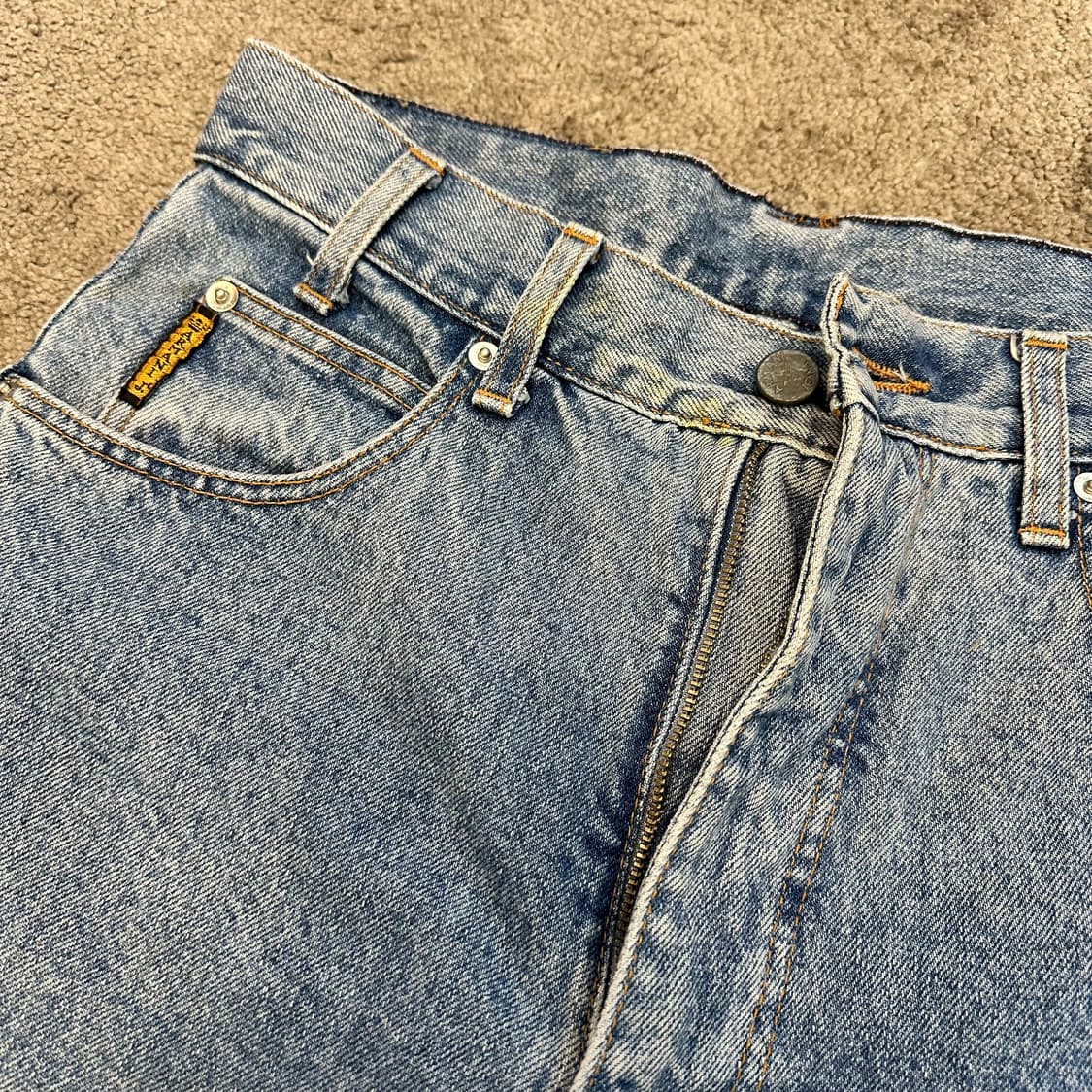 아르마니 아르마니진 연청 데님 팬츠(30) 상품이미지6