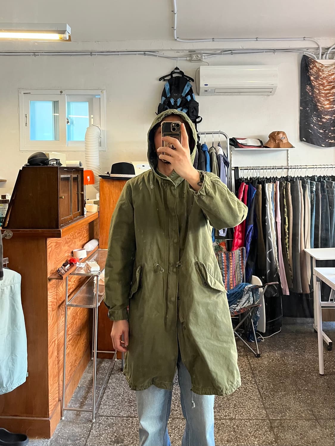 와코마리아 M-51 피쉬테일 파카 모즈코트 상품이미지2