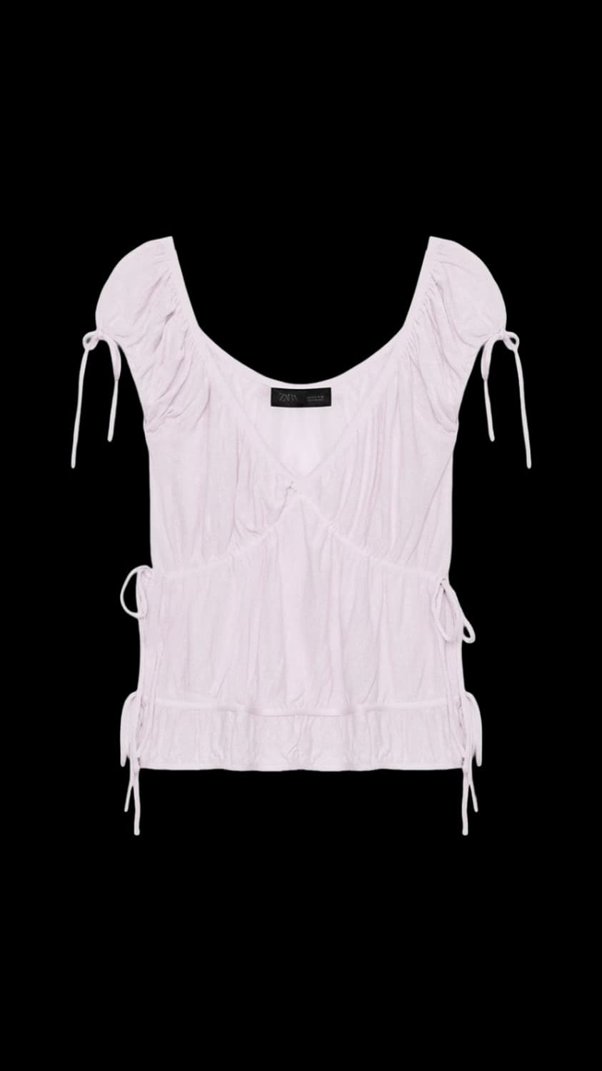 [zara] romantic bow top 상품이미지1