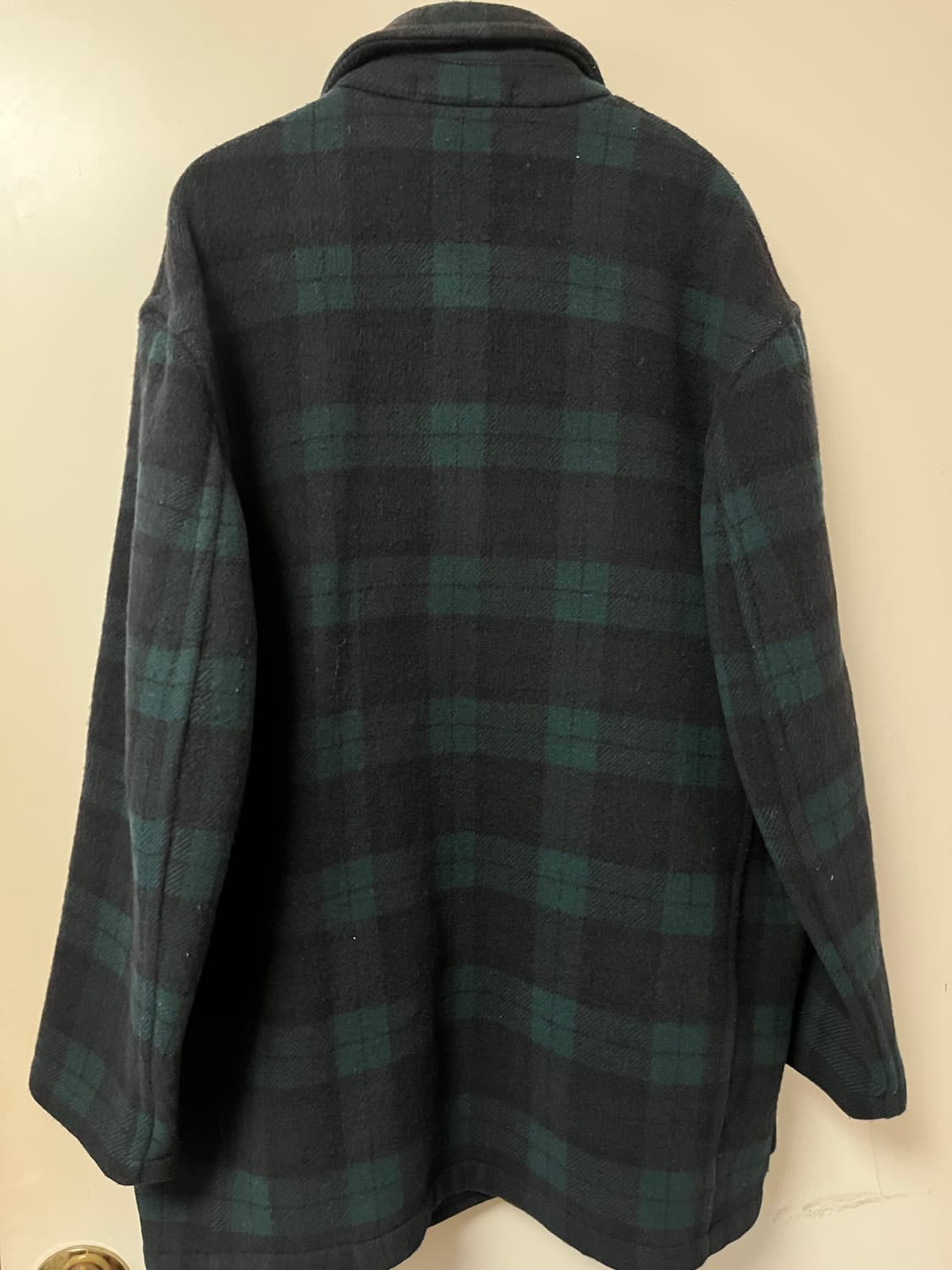 타미힐피거 블랙와치 코트 made in England 상품이미지3