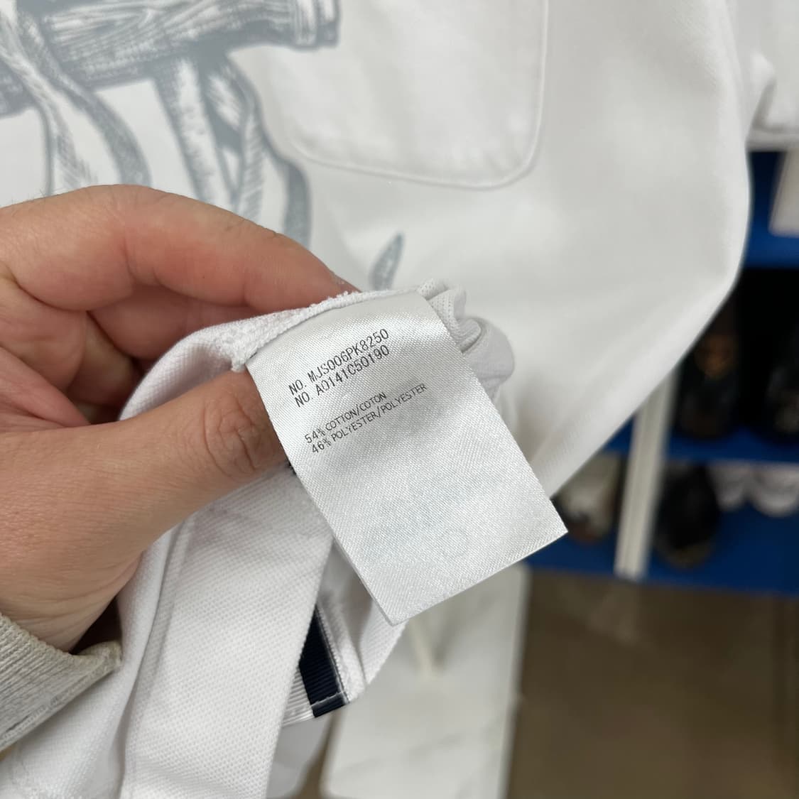 톰브라운 닻 프린팅 반팔 티셔츠 1  상품이미지5