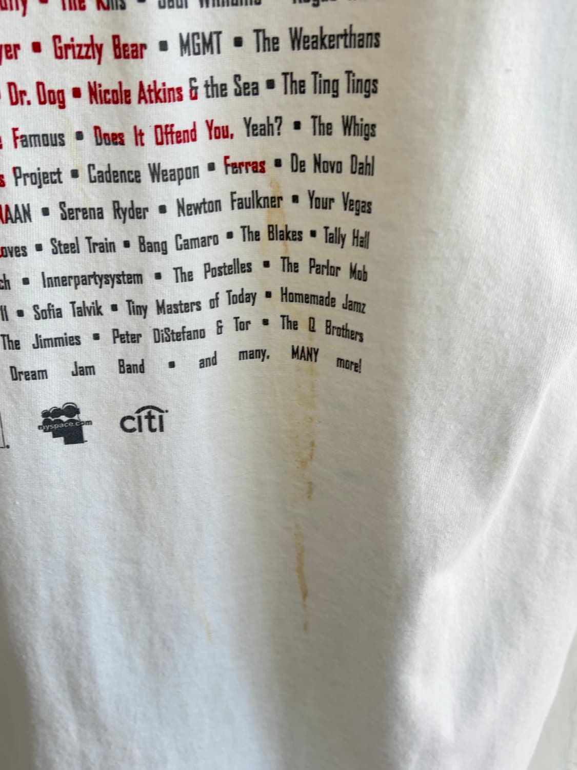 2008 롤라팔루자 티셔츠 상품이미지4