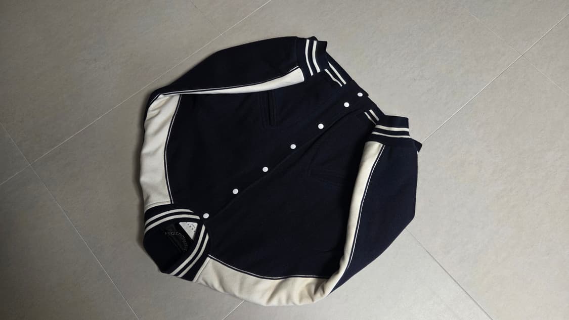 산드로 옴므 테디 봄버 울 바시티 스타디움 점퍼 상품이미지8