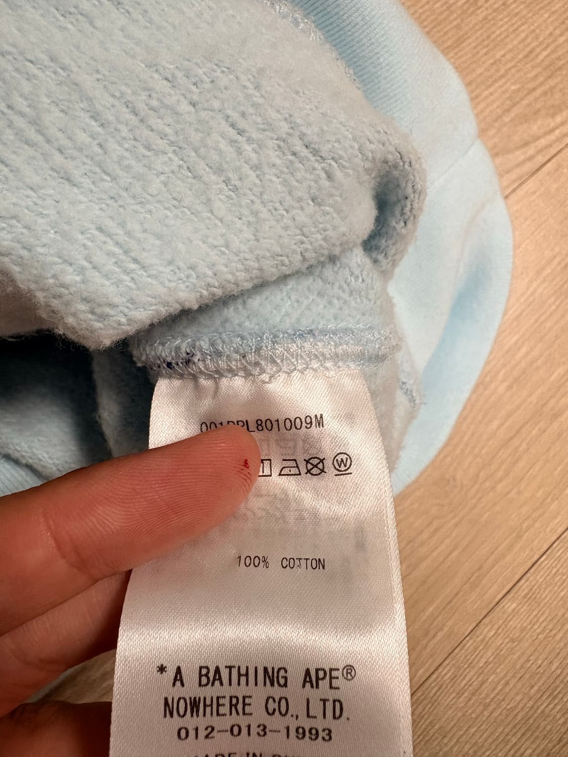 정품 베이프 abc 가모 후드티 상품이미지9