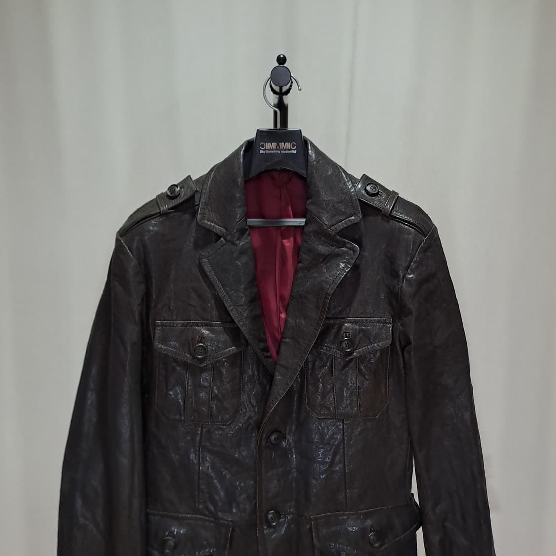 (택포) 지이크 양가죽 벨티드 4포켓 자켓 B100 상품이미지2