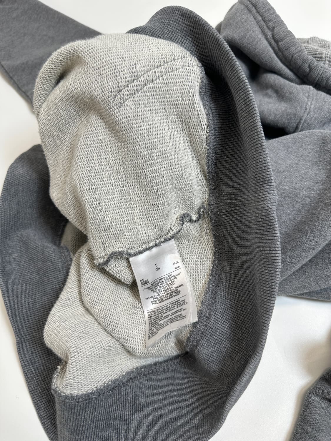 갭 스펠로고 후드 다크그레이 상품이미지5