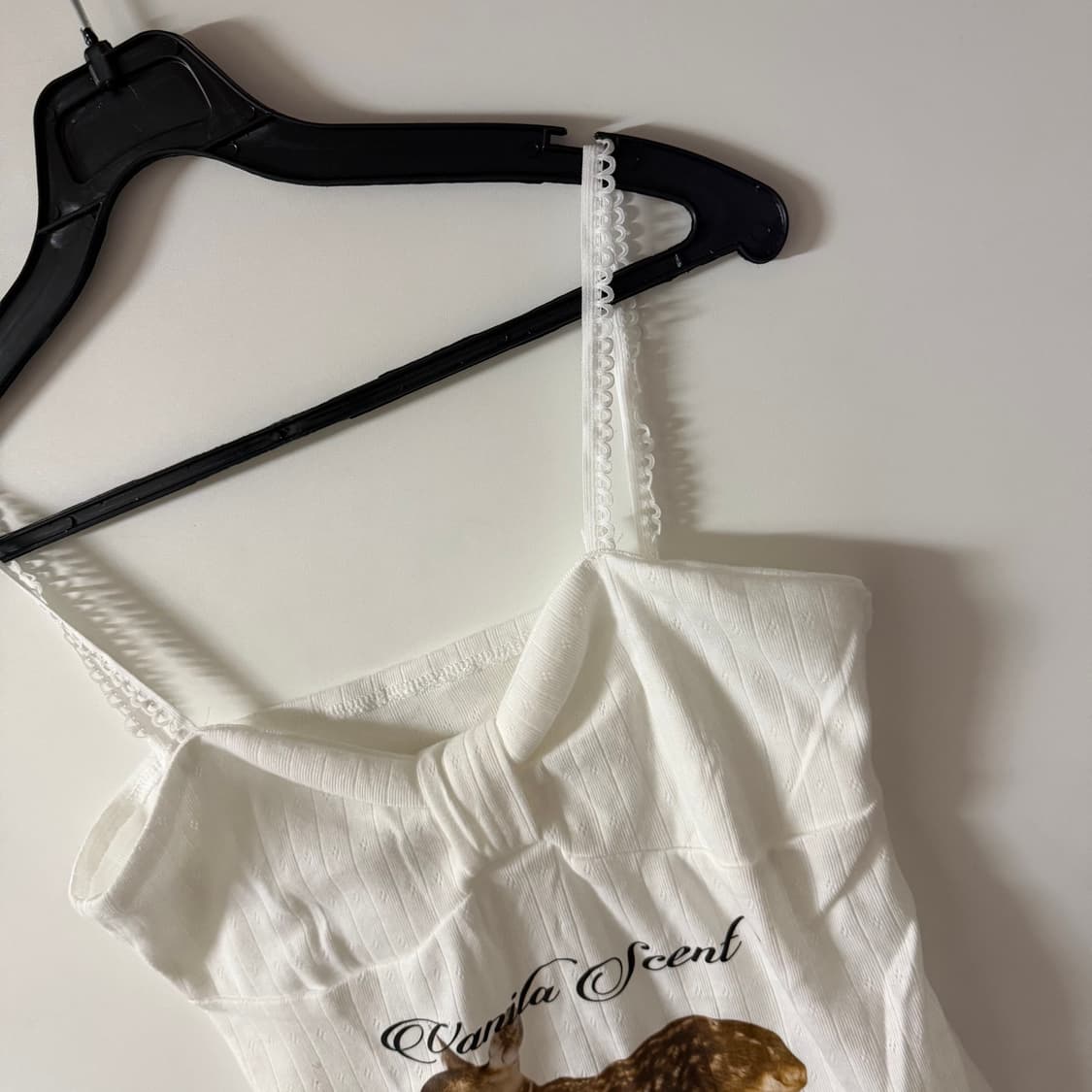 새상품 여자 레이스 끈나시 상품이미지4