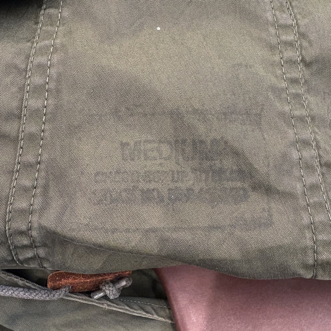 50s 오리지널 M-51 파카 1951년 초기생산 1세대 은지퍼 N434 상품이미지10