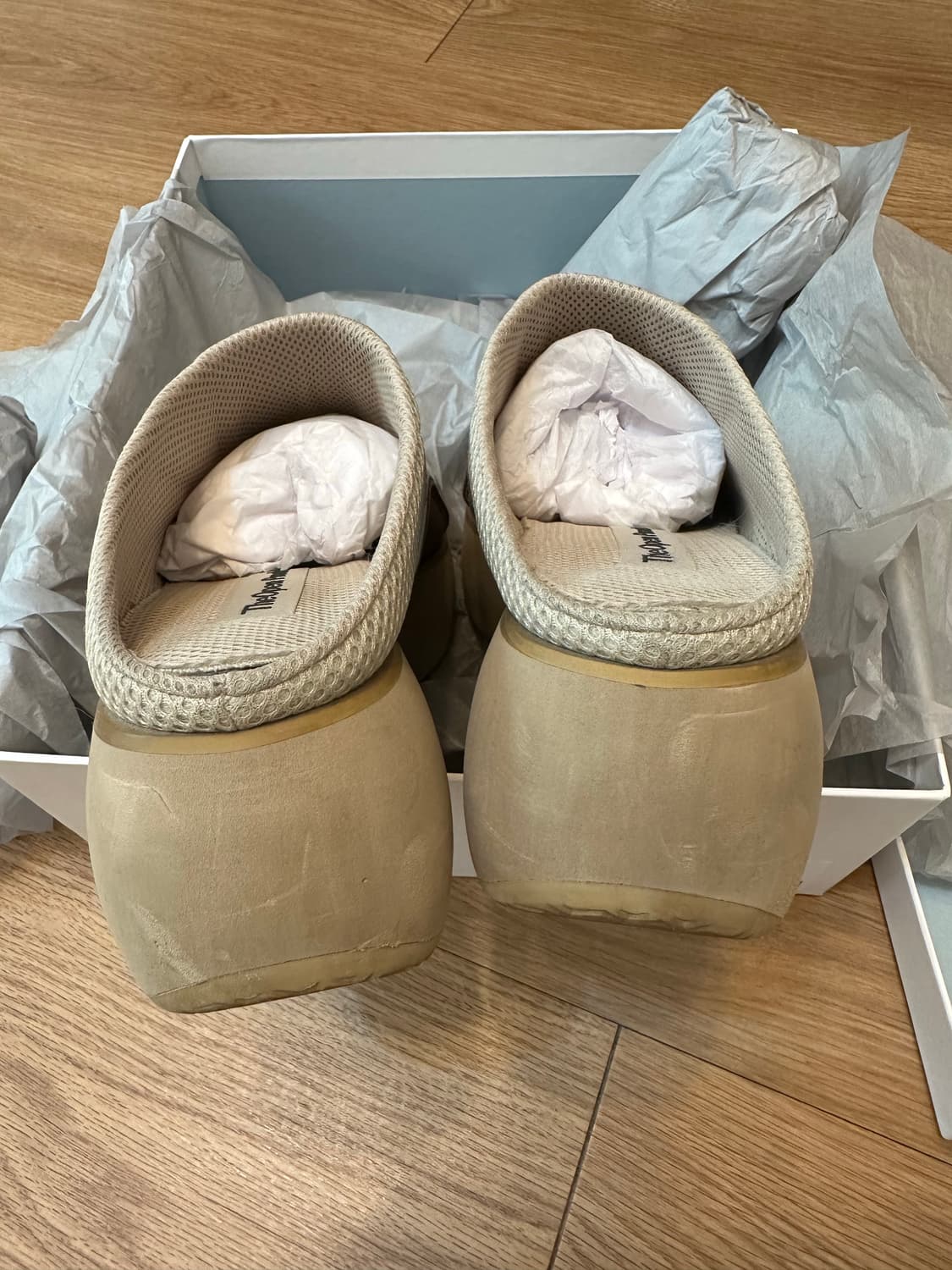 더오픈프로덕트(오픈와이와이) 매쉬 플래폼 뮬 상품이미지5