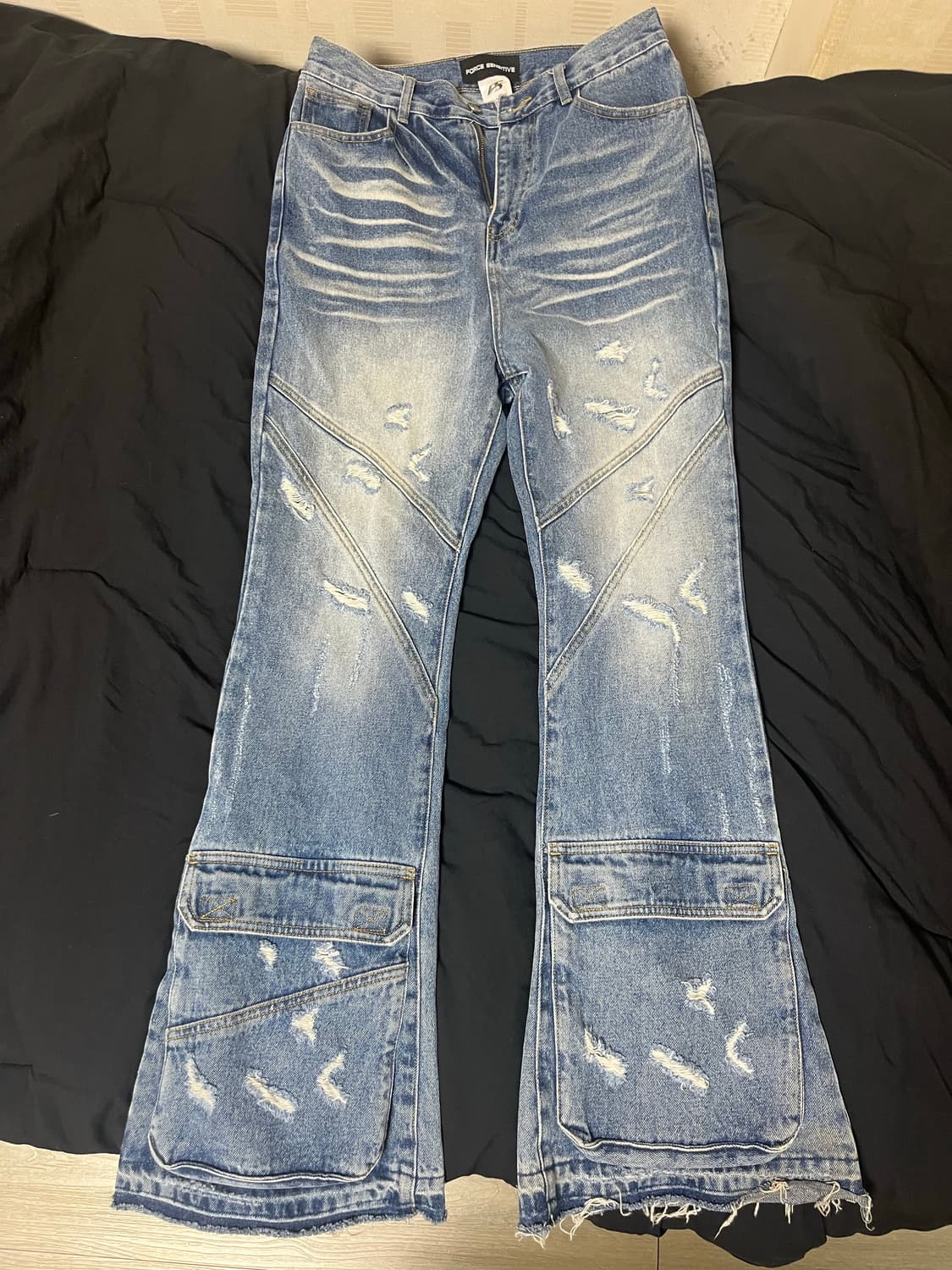 포스센스티브 플레어 데님 1사이즈 상품이미지1