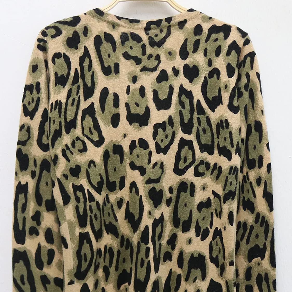 립서비스 호피 패턴 가디건 60510 상품이미지6