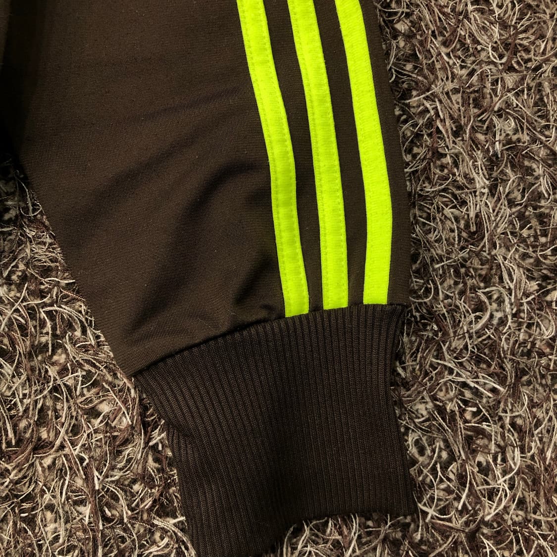 아디다스 구 파이어버드 초코 브라운 져지 트랙 자켓 상품이미지3