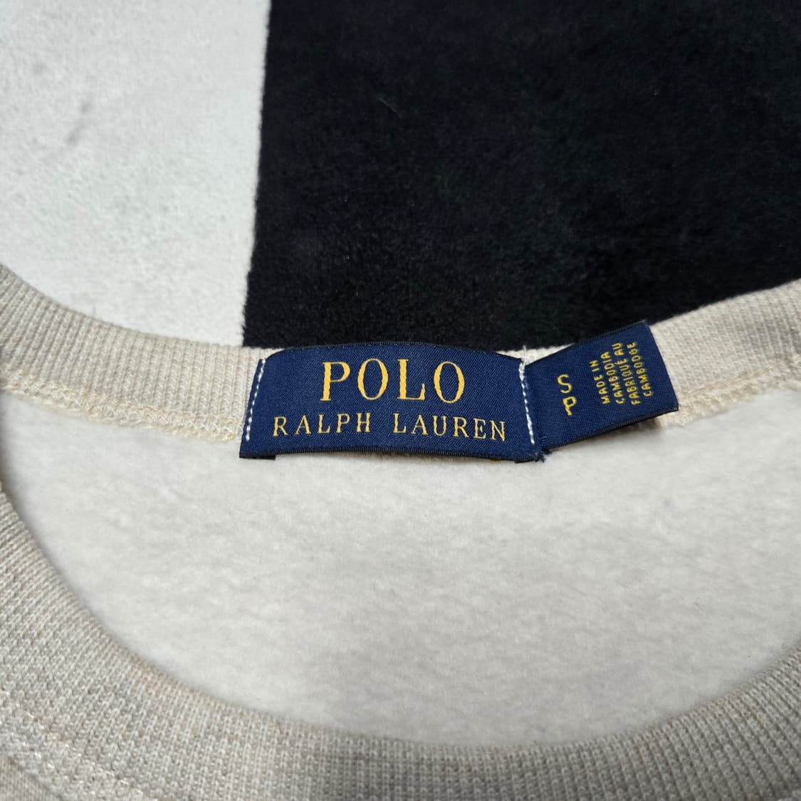 S 폴로랄프로렌 스펠아웃 스웻셔츠 오트밀 상품이미지4