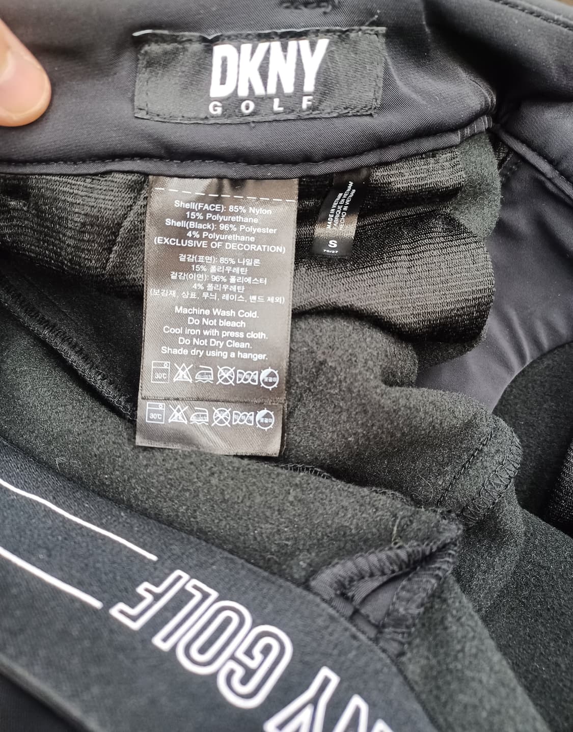 DKNY Golf 블랙 여성 바지 70 (허리27-28) 상품이미지5