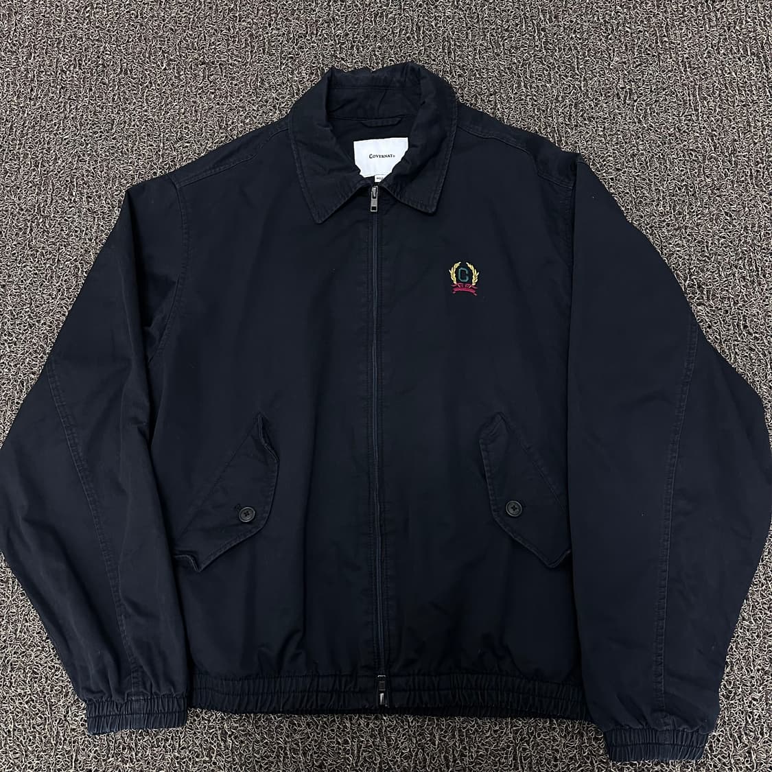 커버낫 블루종 점퍼 자켓 블랙 M 상품이미지2