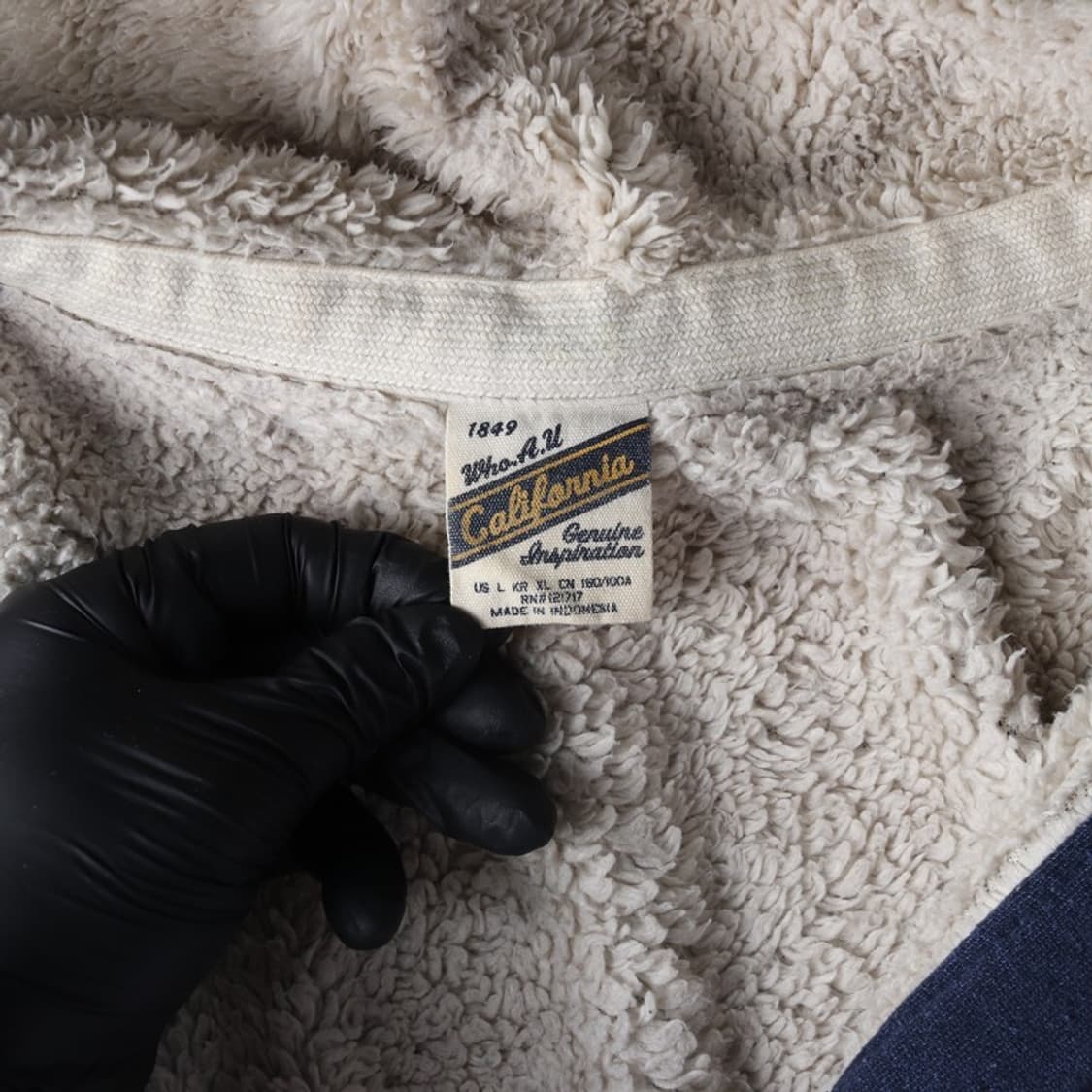 후아유 양털 안감 후드집업 XL 상품이미지6