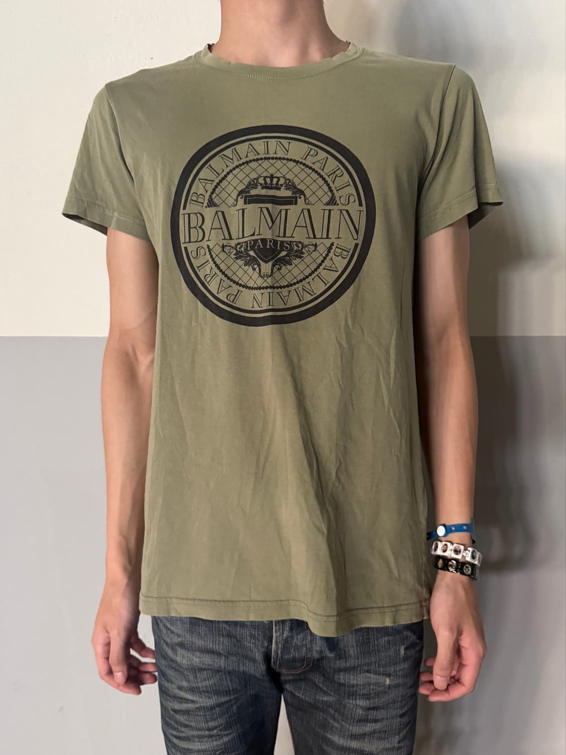 Balmain Paris 로고 반팔 상품이미지2